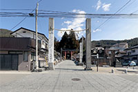 神社の入口